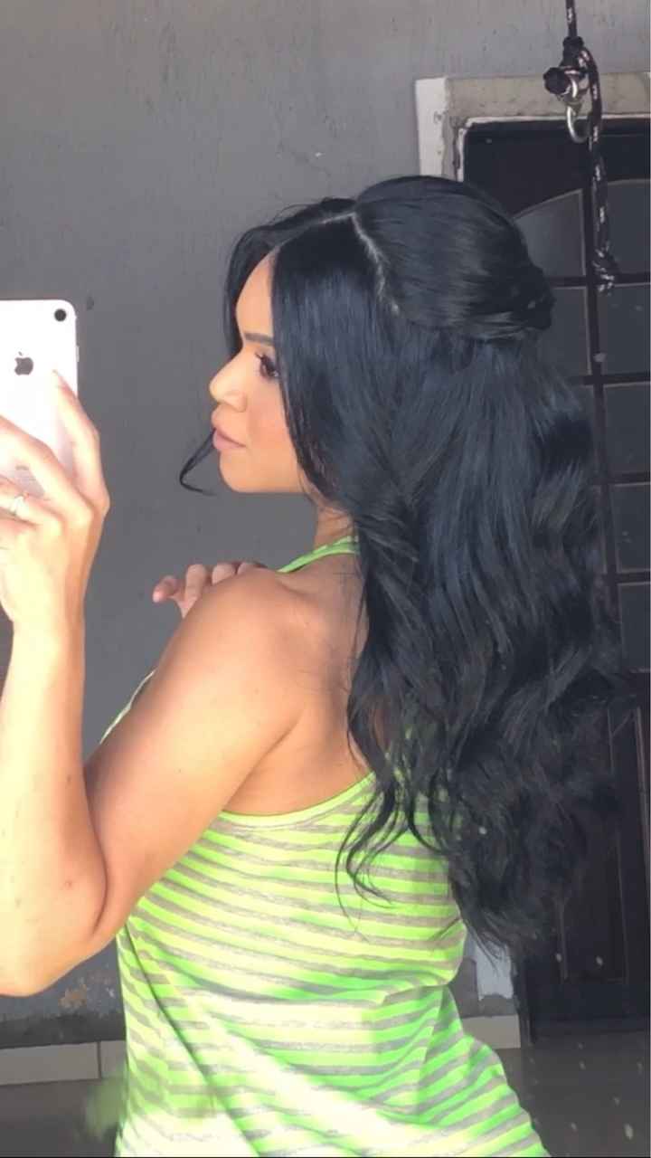Teste de make e cabelo / #18dias 💍 - 3