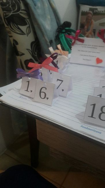 Numeração mesas - 3