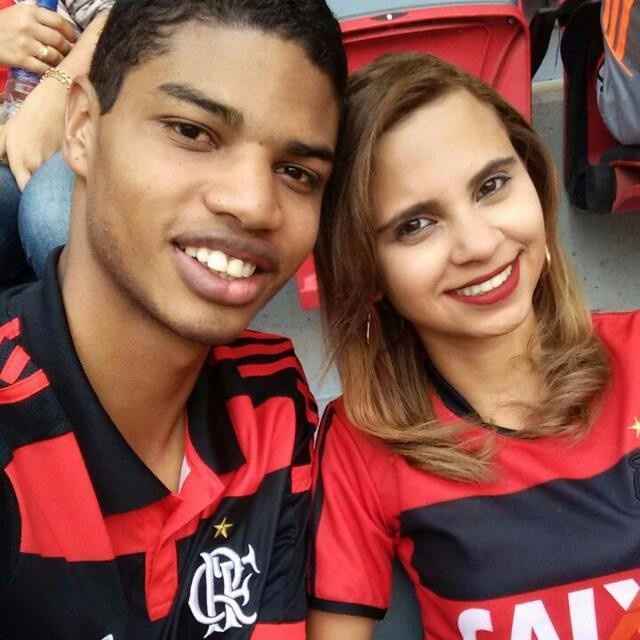 Amor um pelo outro e ambos pelo Flamengo! rsrs