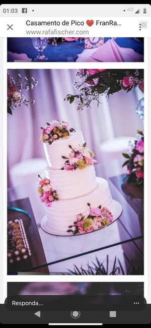 Bolo de Casamento 🍰 - 1