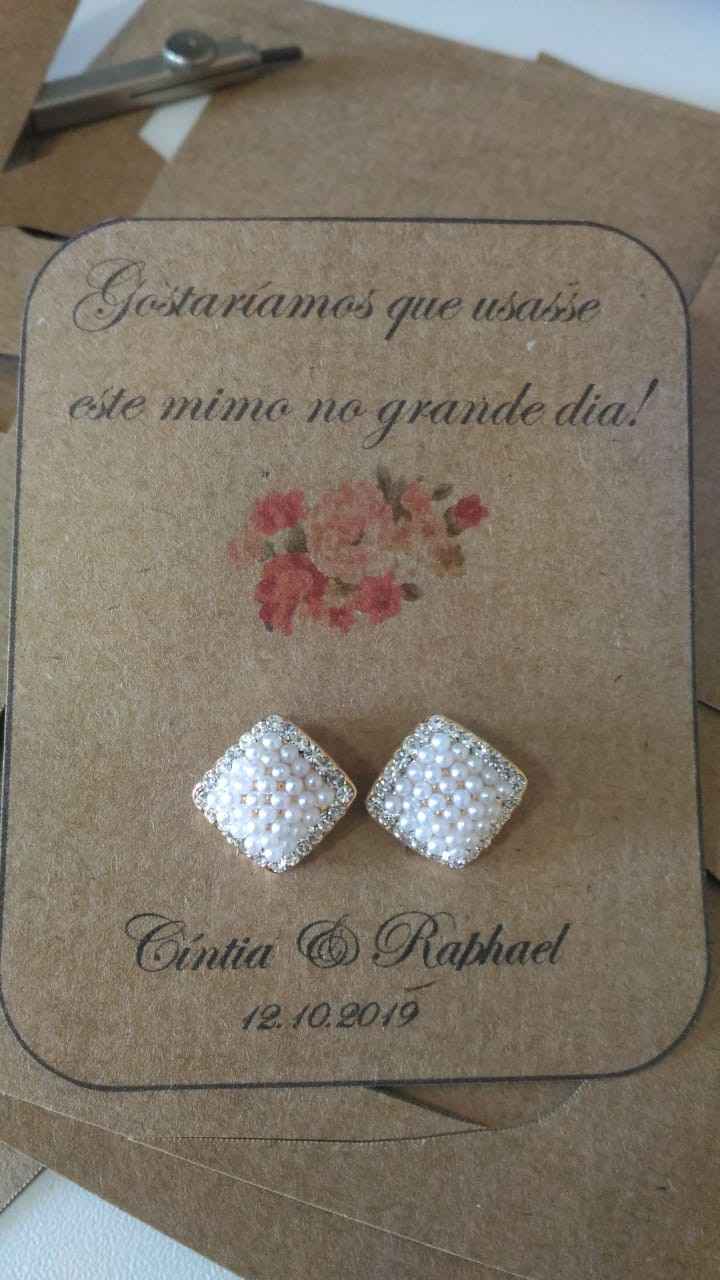 Mimo para as madrinhas 