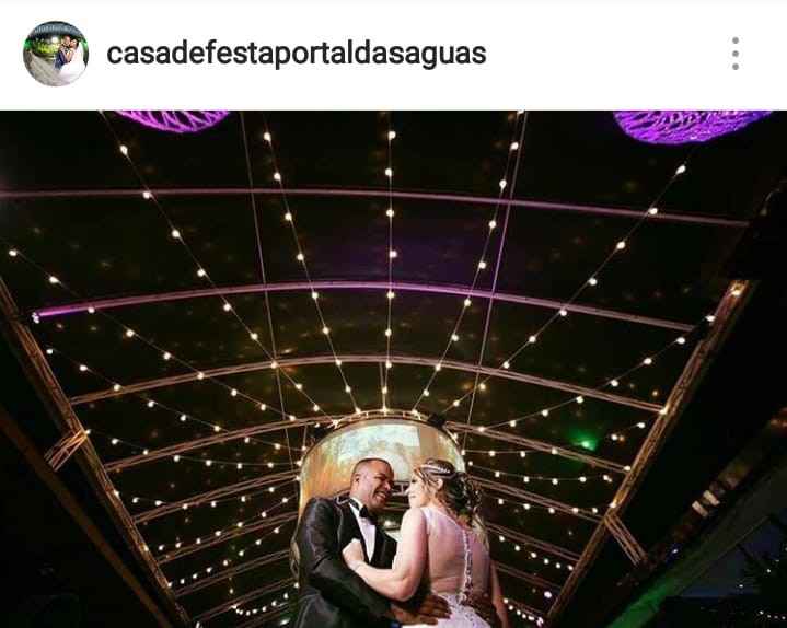 Uma parte linda do salão ♥