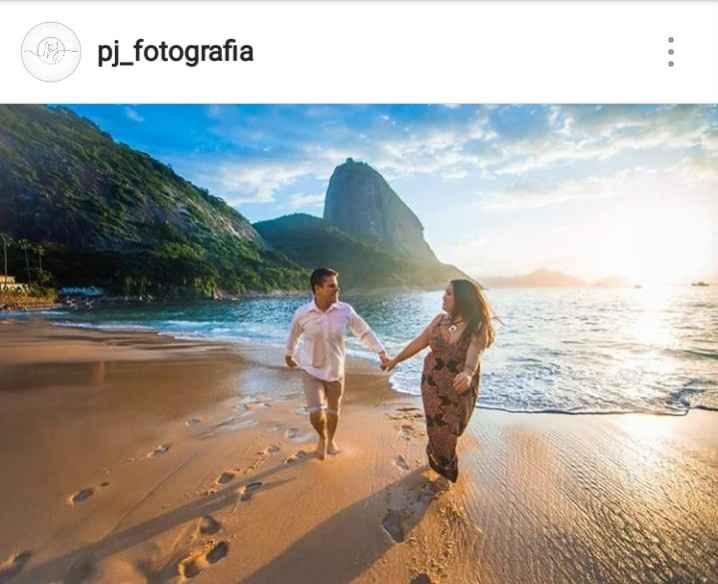 Pré wedding na praia ♥