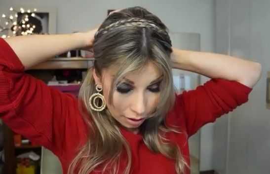 Penteado de Princesa.