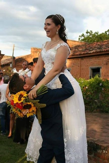 Nossa entrada na festa