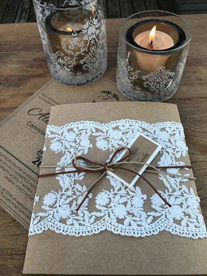  Convite de casamento ❤ - 2