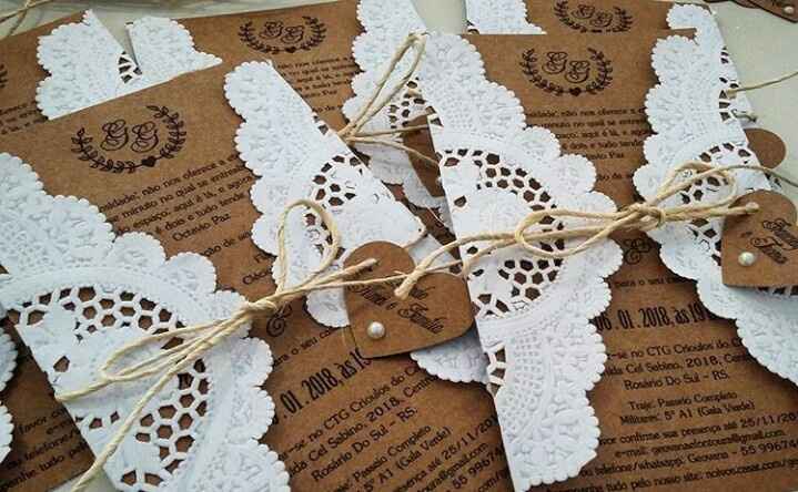  Convite de casamento ❤ - 3