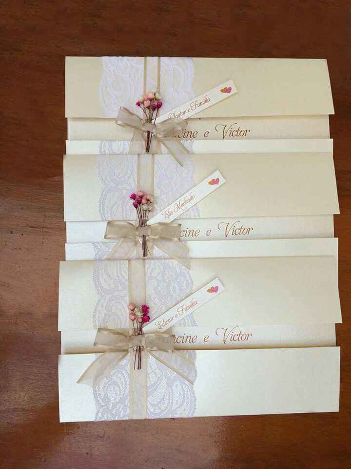  Convite de casamento ❤ - 6