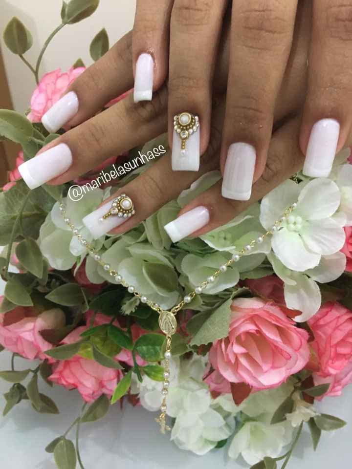 Unhas prontas para o grande dia 😍❤️👏🏽🙏🏽 - 1