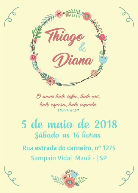  Preciso de Diy convites - 1