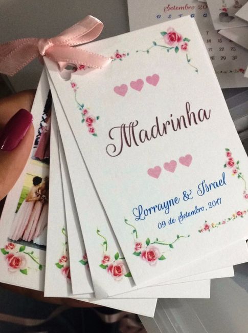 Convite dos padrinhos