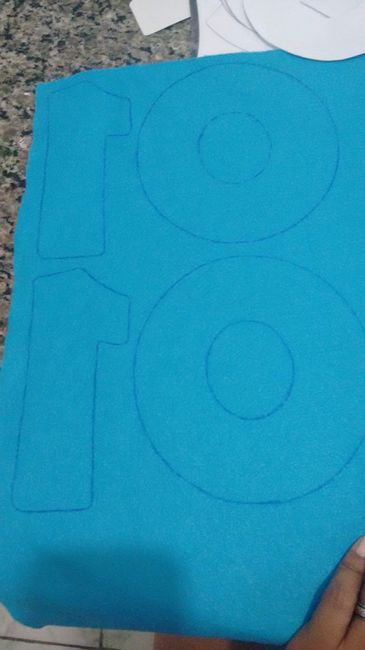 No feltro
