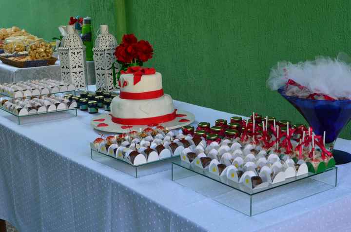 mesa de doces
