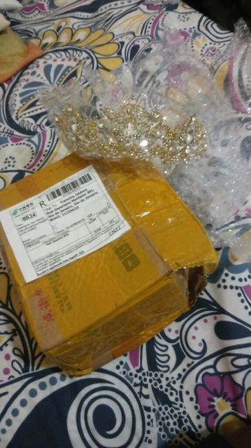 Minha tiara do Aliexpress - 1
