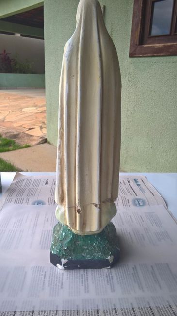 Nossa senhora antes da restauração