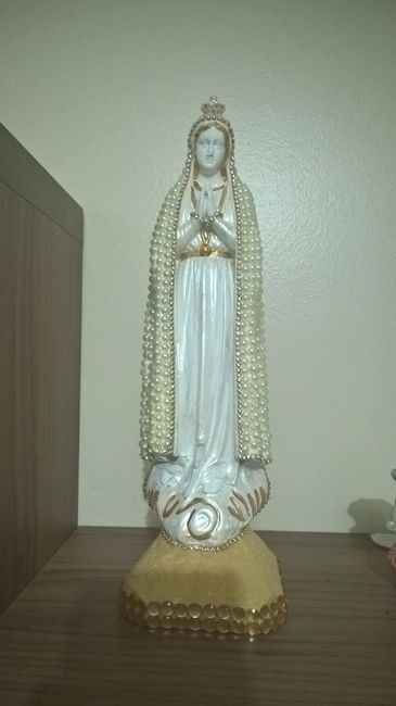 3. Nossa Senhora de Fátima restaurada.