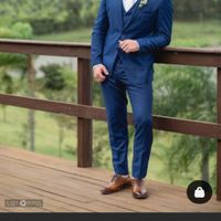 Vestido das madrinhas, ternos dos padrinhos e do noivo - 2