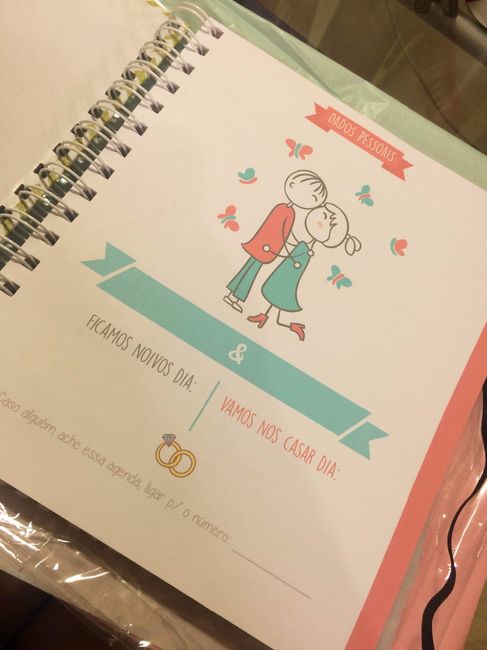 Detalhes do meu Planner da Noiva 6