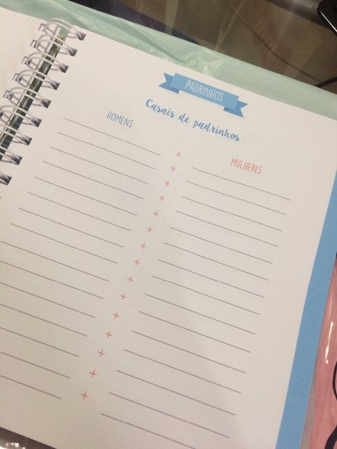 Detalhes do meu Planner da Noiva 9