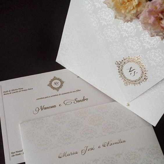 Caligrafia para convite de casamento 4