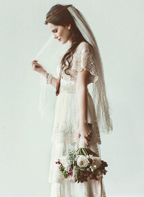 Vim vintage #vestidodenoiva - 4