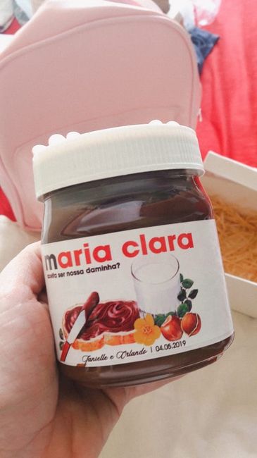 Personalização Nutella