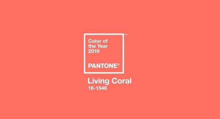 A cor do ano 2019 da Pantone é o Living Coral