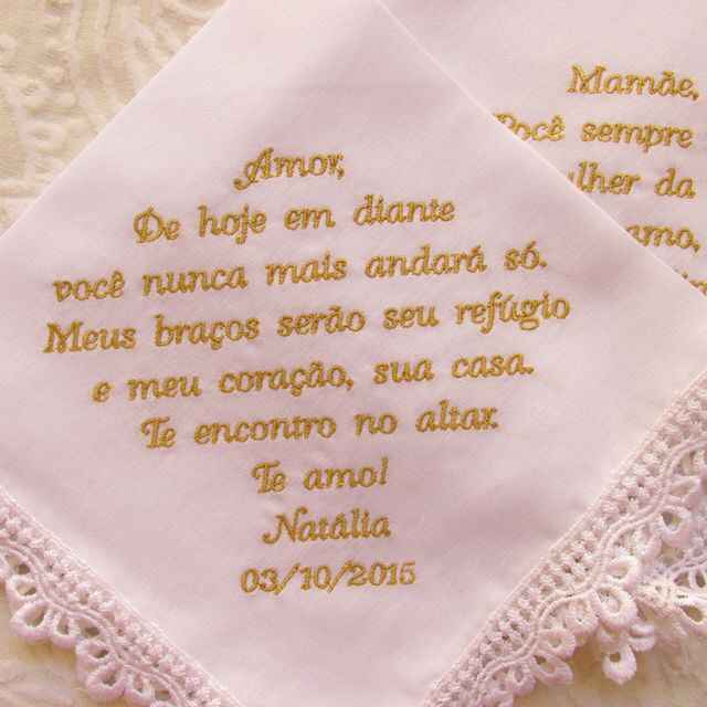 Lenço para as lágrimas de alegria #casamentomobem 👰🏻 - 3