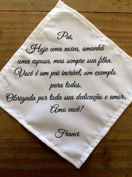 Lenço para as lágrimas de alegria #casamentomobem 👰🏻 - 8