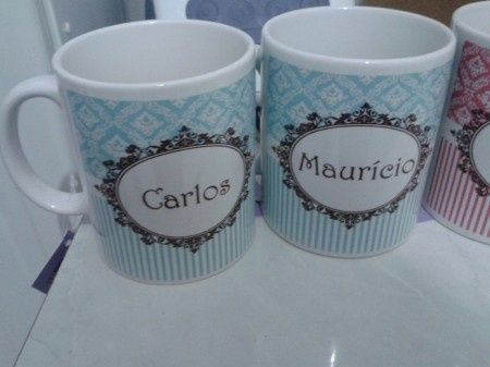 Nossas canecas para pais e padrinhos civil