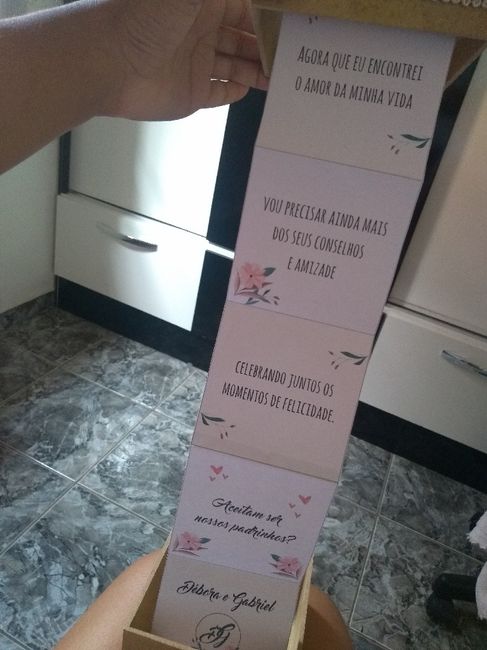 Convite para padrinhos - 3