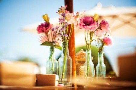 detalhe arranjo de mesa