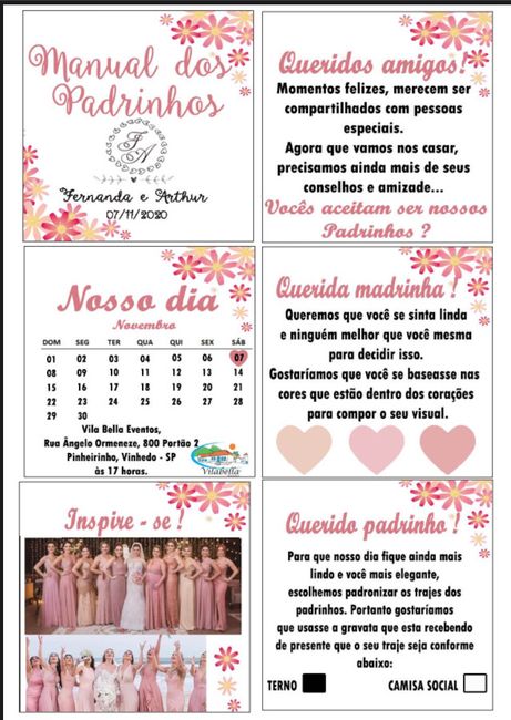 Mensagem Madrinha #convite 1