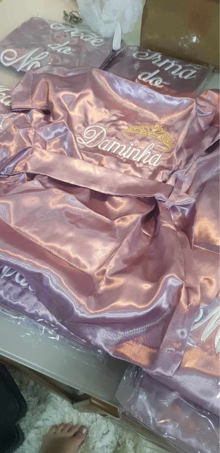 Meu robe chegou vem ver - 1