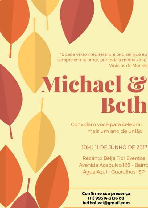Convite oficial
