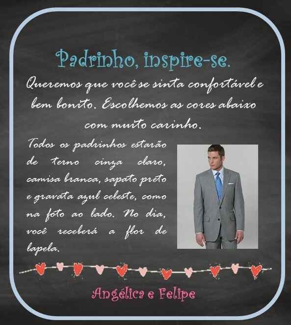 Caixa com convite padrinhos. vem ver! - 7