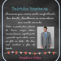 Caixa com convite padrinhos. vem ver! - 7