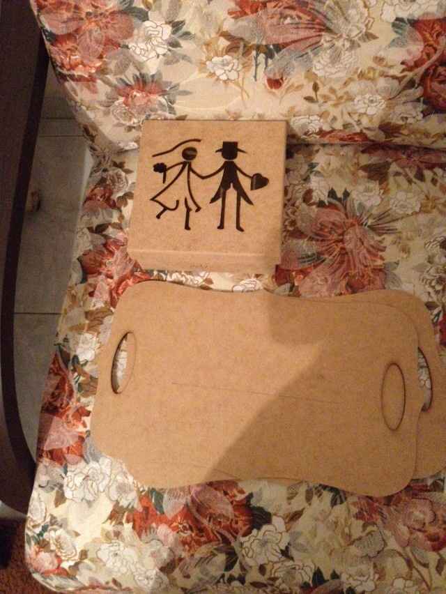 Caixa para padrinhos