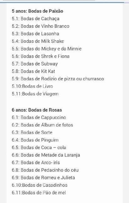 Bodas Antes do Casamento !!