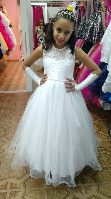 Vestido das daminhas - 2