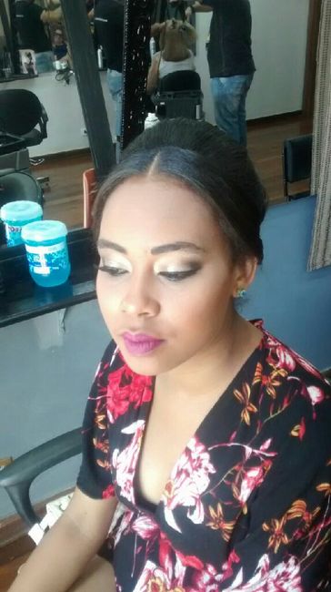  Meu teste de make e cabelo ! - 4