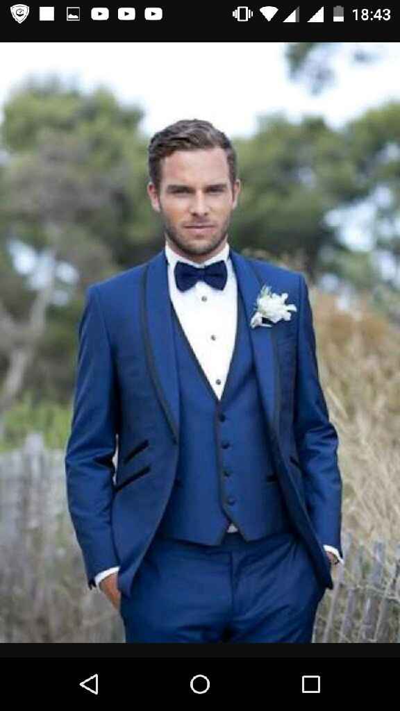 Terno azul ou preto? #escolhaoseupreferido - 3