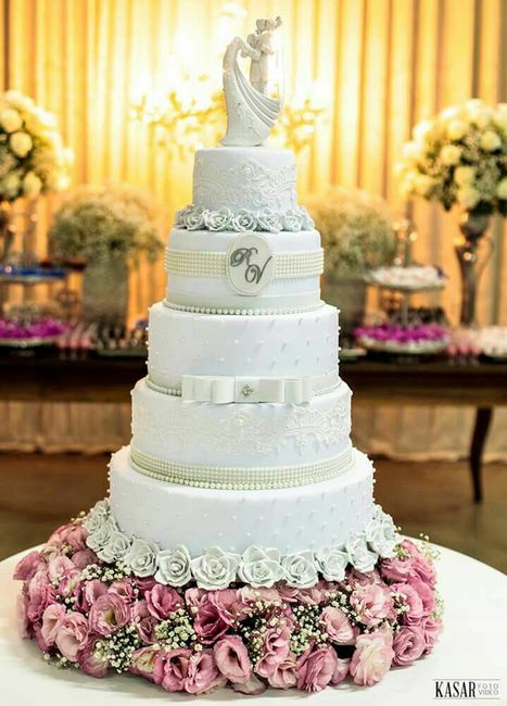 Meu bolo de casamento!! - 1