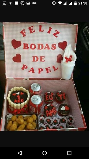 Bodas de papel - 1