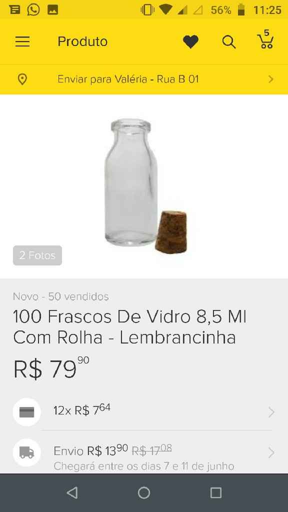 Lembrancinhas para os convidados - 1