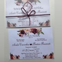 Combinar o convite com o estilo de casamento - 1