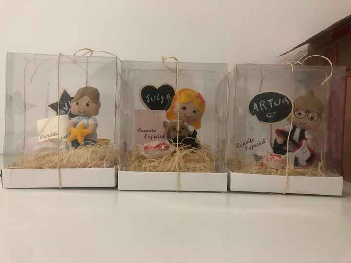 Convites padrinhos e pajens 🥰 - 4
