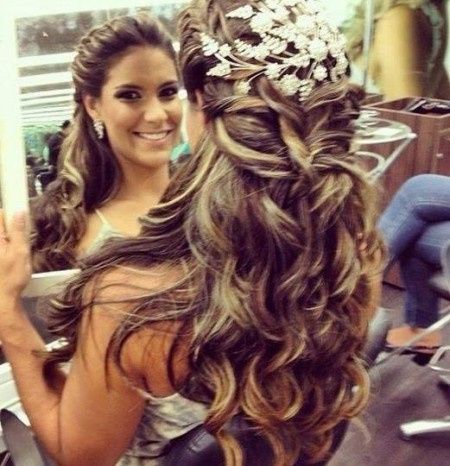 Modelo de penteado