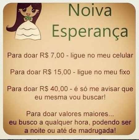 Noiva Esperança