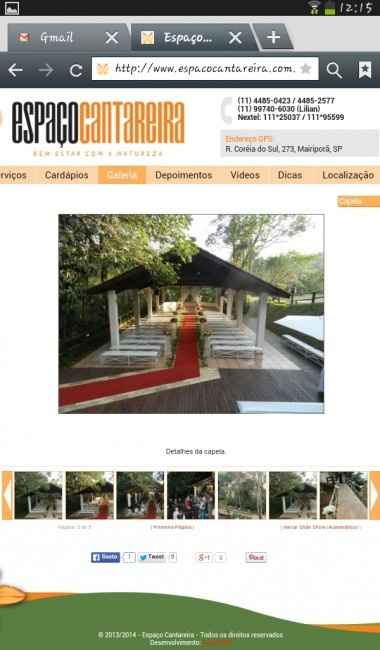 local da cerimônia